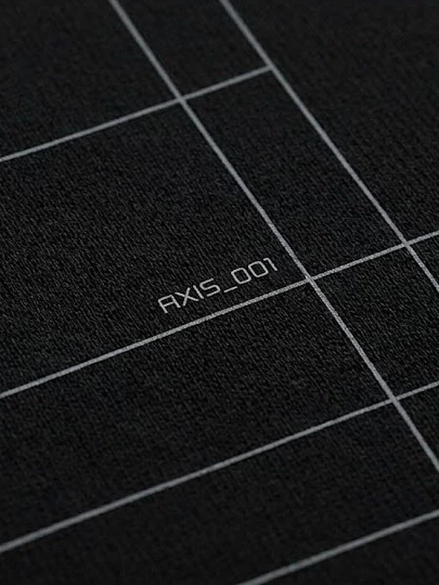 Hoodie Design B — Black — detail