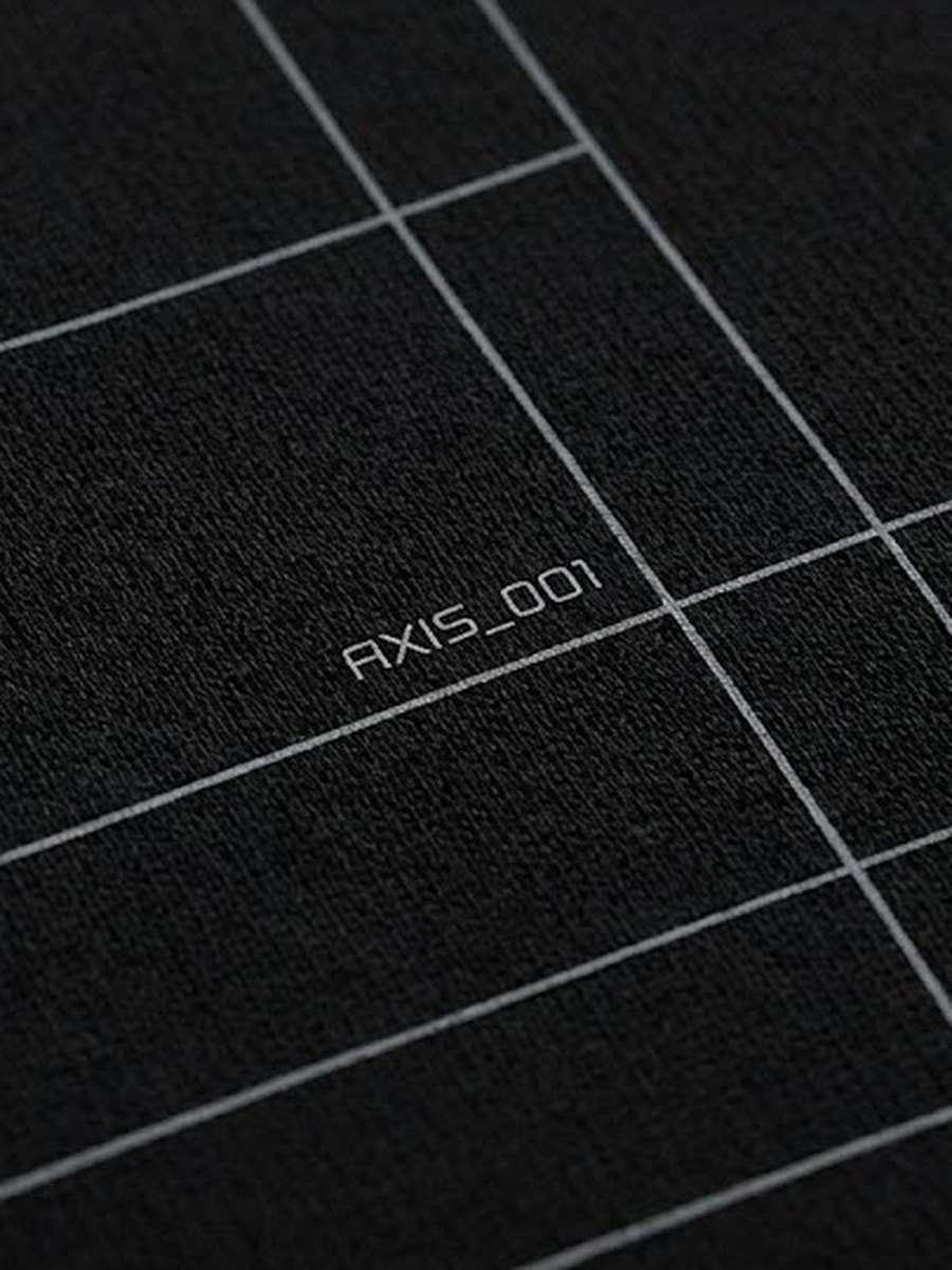Hoodie Design B — Black — detail